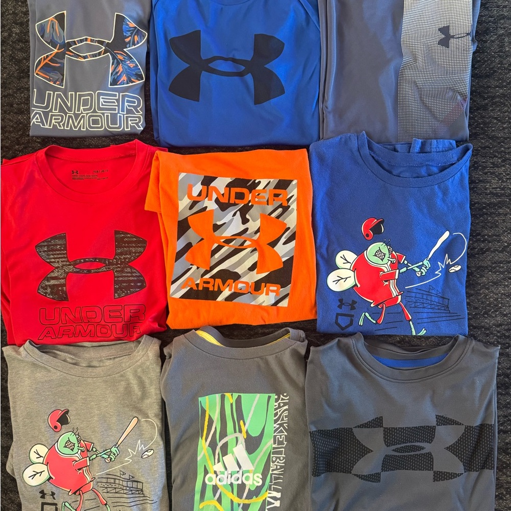 Boys YL Graphic T-Shirts - Multi-Color Pack